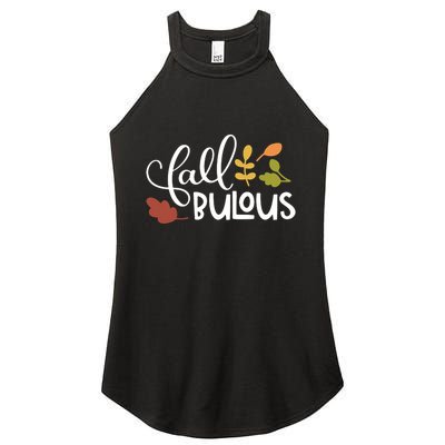 Fall Fabulous Autumn Women's Perfect Tri Rocker Tank
