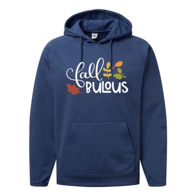 Fall Fabulous Autumn Performance Fleece Hoodie