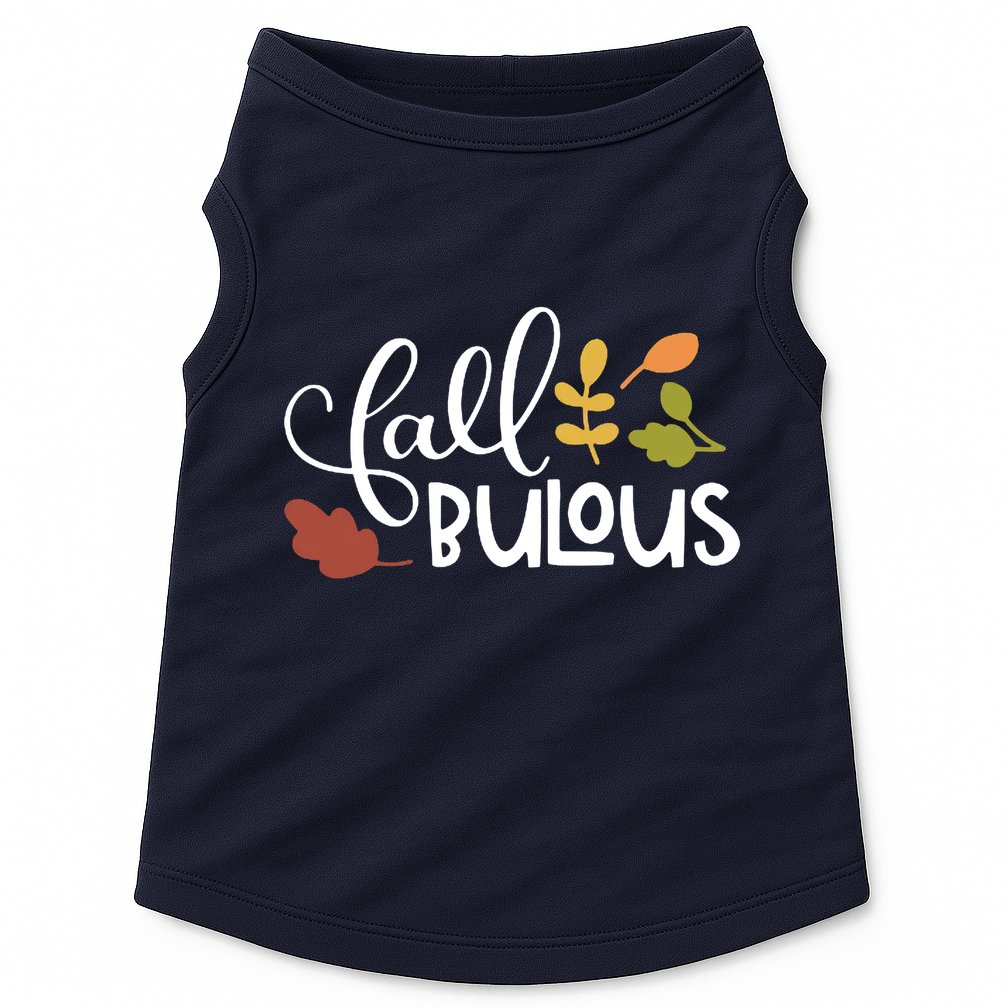 Fall Fabulous Autumn Doggie Tank
