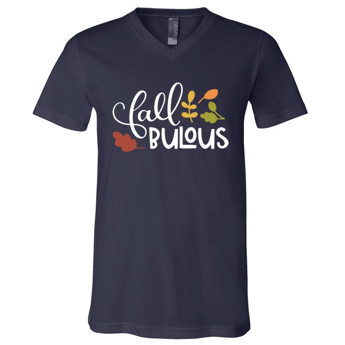 Fall Fabulous Autumn V-Neck T-Shirt