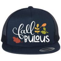 Fall Fabulous Autumn Flat Bill Trucker Hat