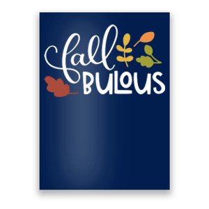 Fall Fabulous Autumn Poster