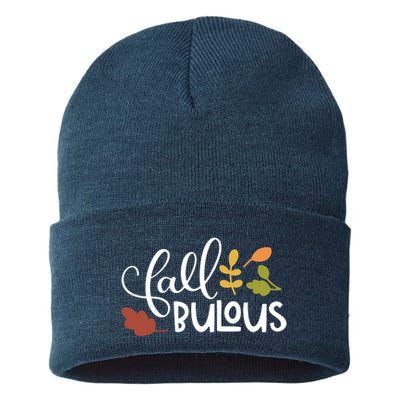 Fall Fabulous Autumn Sustainable Knit Beanie