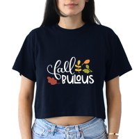 Fall Fabulous Autumn Crop Top