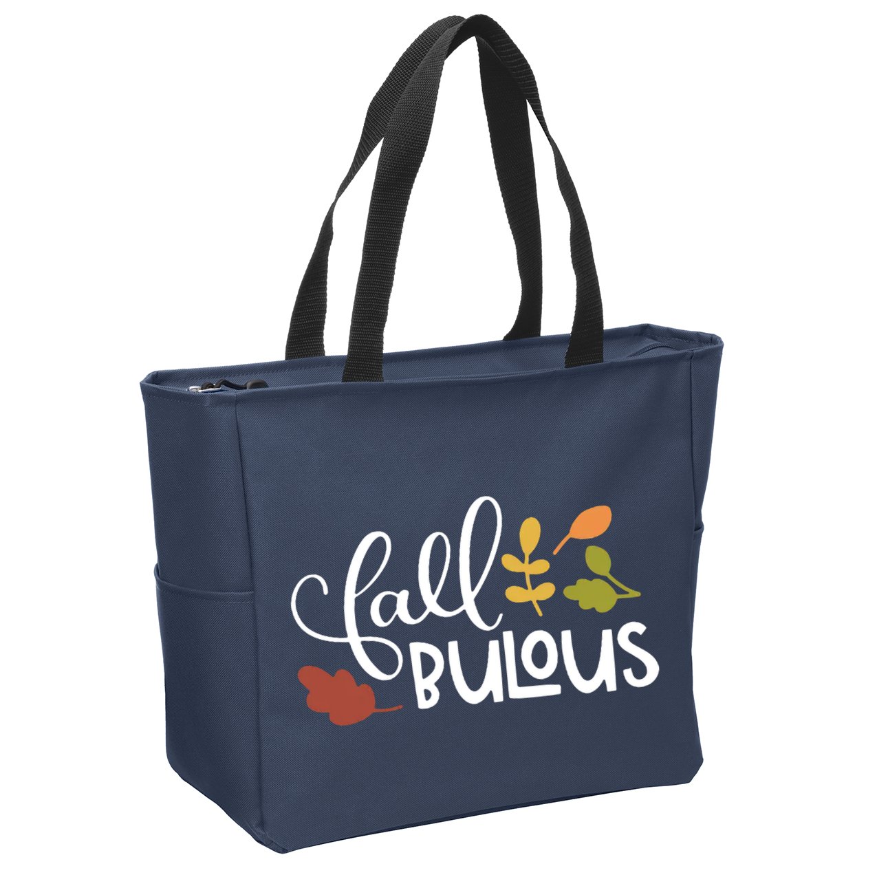 Fall Fabulous Autumn Zip Tote Bag