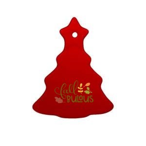 Fall Fabulous Autumn Ceramic Tree Ornament