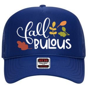 Fall Fabulous Autumn High Crown Mesh Back Trucker Hat