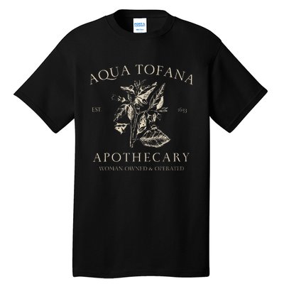 Funny Feminist Aqua Tofana Apothecary Vintage Design Tall T-Shirt