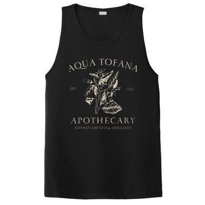 Funny Feminist Aqua Tofana Apothecary Vintage Design PosiCharge Competitor Tank