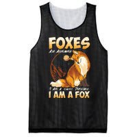 Fox Foxes Are Awesome Cute Fox Mesh Reversible Basketball Jersey Tank