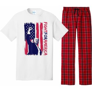 Fight For America Trump 2024 Pajama Set