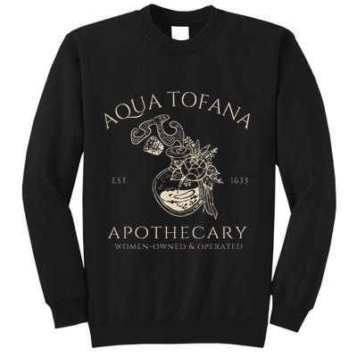 Funny Feminist Aqua Tofana Apothecary Vintage = Sweatshirt
