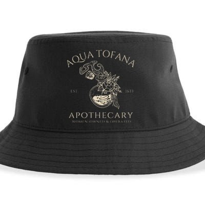 Funny Feminist Aqua Tofana Apothecary Vintage = Sustainable Bucket Hat