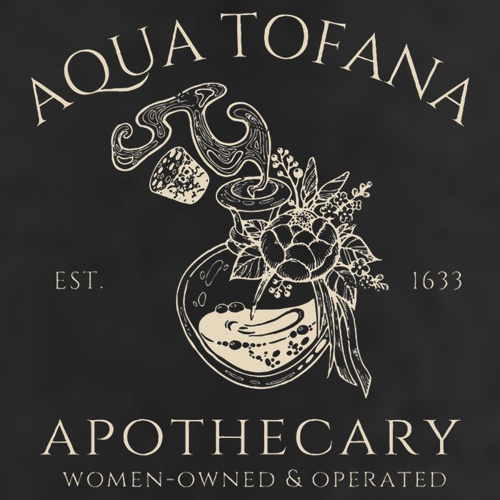 Funny Feminist Aqua Tofana Apothecary Vintage = Beanie
