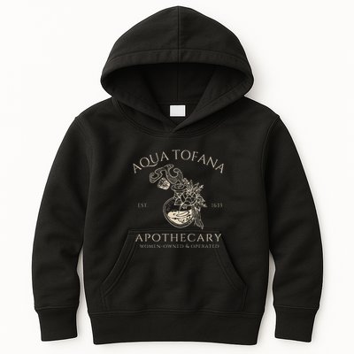 Funny Feminist Aqua Tofana Apothecary Vintage = Kids Hoodie