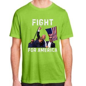 Fight For America Trump 2024 Assassination Attempt Adult ChromaSoft Performance T-Shirt