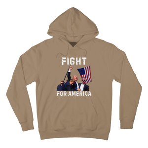 Fight For America Trump 2024 Assassination Attempt Hoodie