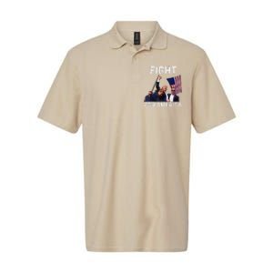 Fight For America Trump 2024 Assassination Attempt Softstyle Adult Sport Polo