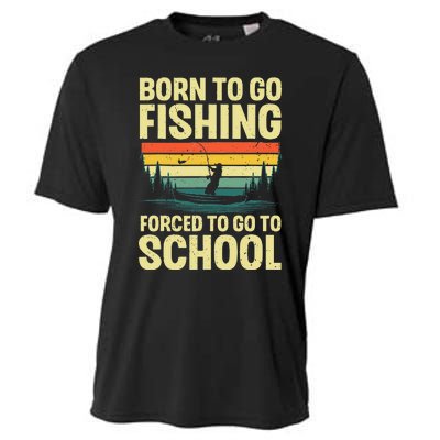 Funny Fishing Art For Fishing Fish Fisherman Gift Cooling Performance Crew T-Shirt