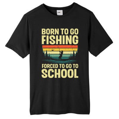 Funny Fishing Art For Fishing Fish Fisherman Gift Tall Fusion ChromaSoft Performance T-Shirt