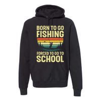 Funny Fishing Art For Fishing Fish Fisherman Gift Premium Hoodie