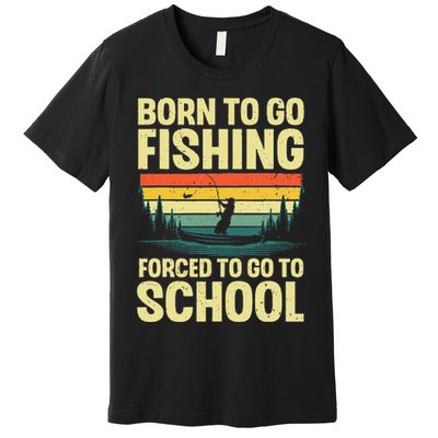 Funny Fishing Art For Fishing Fish Fisherman Gift Premium T-Shirt