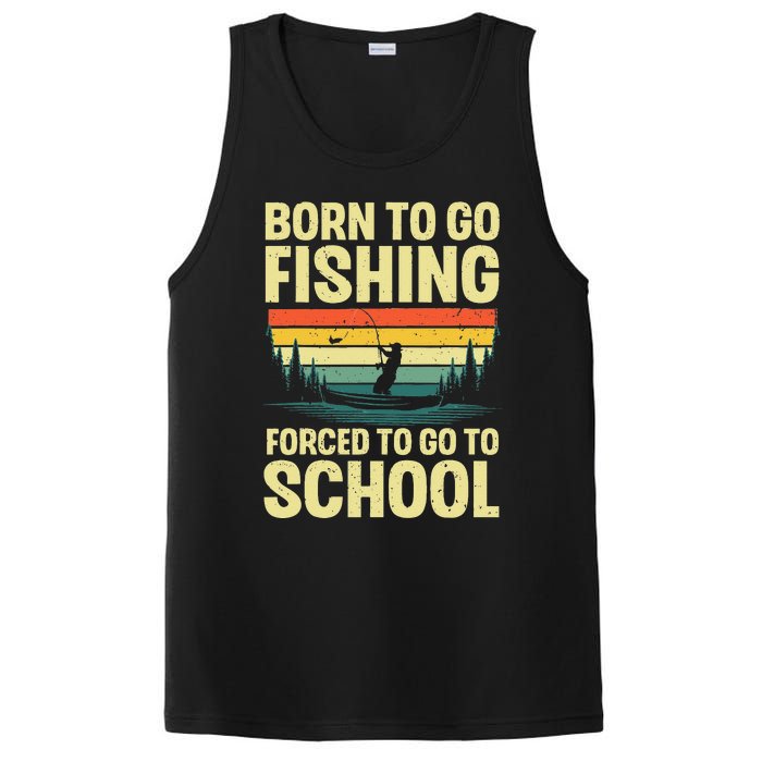 Funny Fishing Art For Fishing Fish Fisherman Gift PosiCharge Competitor Tank