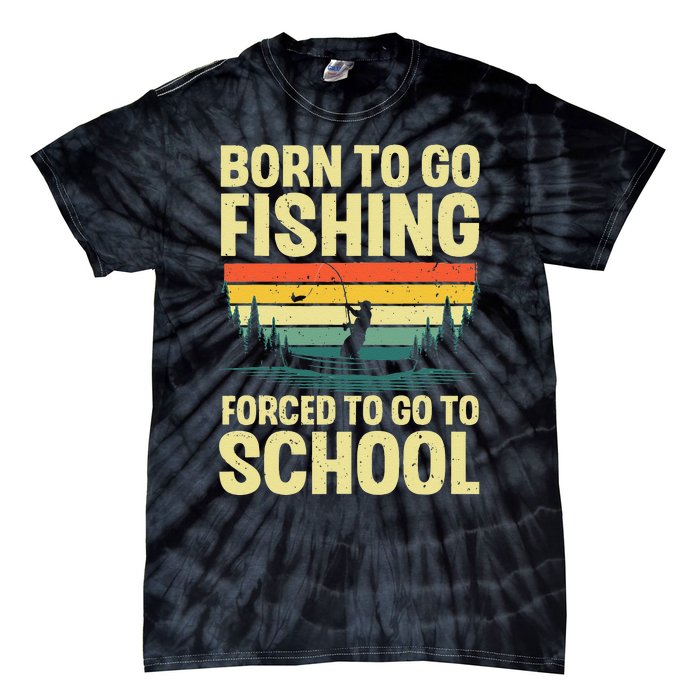 Funny Fishing Art For Fishing Fish Fisherman Gift Tie-Dye T-Shirt