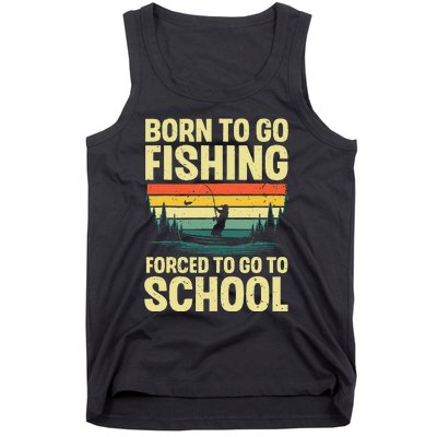 Funny Fishing Art For Fishing Fish Fisherman Gift Tank Top