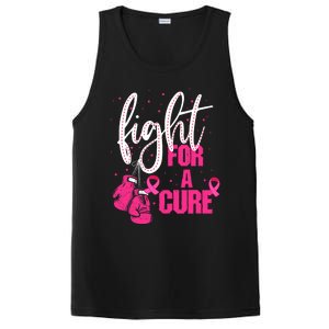 Fight For A Cure Pink Ribbon Breast Cancer Awareness PosiCharge Competitor Tank