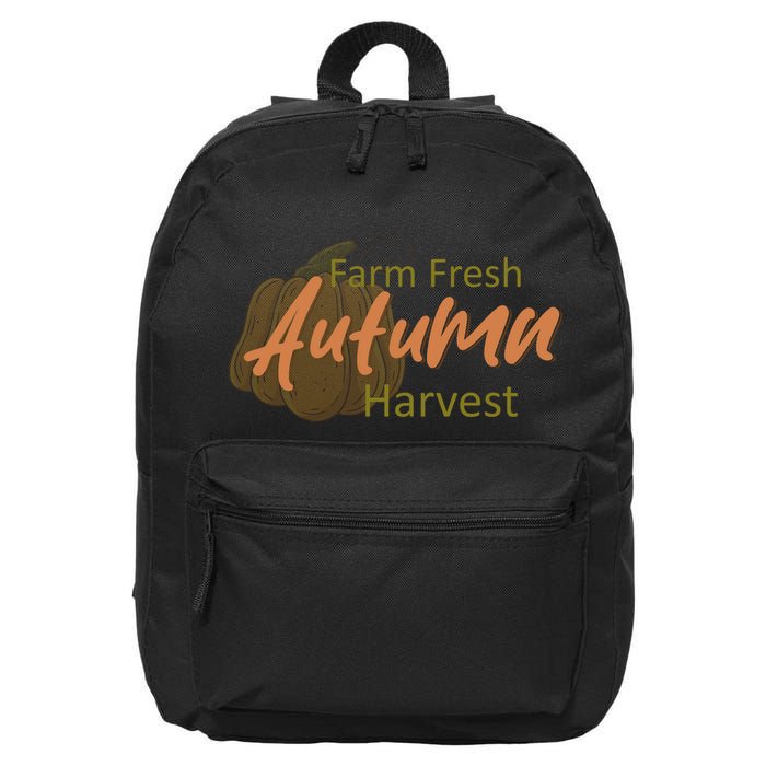 Farm Fresh Autumn Harvest Theme 16 in Basic Backpack