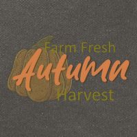 Farm Fresh Autumn Harvest Theme Cotton Canvas Backpack