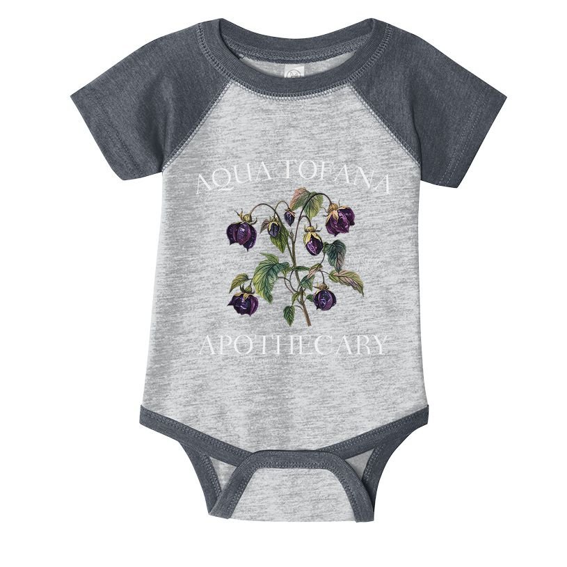 Funny Feminist Aqua Tofana Apothecary Vintage Design Infant Baby Jersey Bodysuit