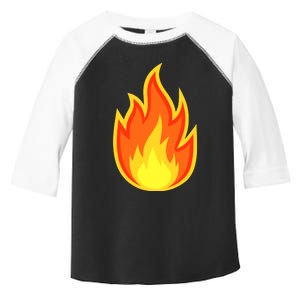 Fire Flame Adult Fire Flame Costume Toddler Fine Jersey T-Shirt