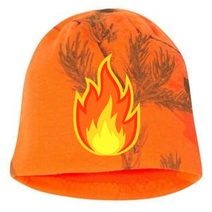 Fire Flame Adult Fire Flame Costume Kati - Camo Knit Beanie