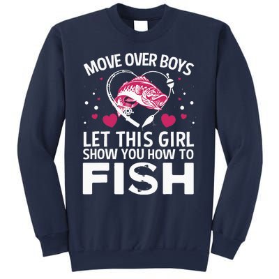 Funny Fishing Art For  Fishing Lover Fisherwoman Sweatshirt