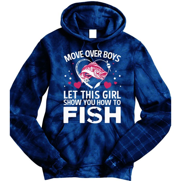 Funny Fishing Art For  Fishing Lover Fisherwoman Tie Dye Hoodie