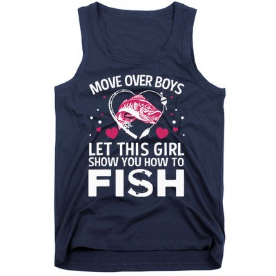 Funny Fishing Art For  Fishing Lover Fisherwoman Tank Top