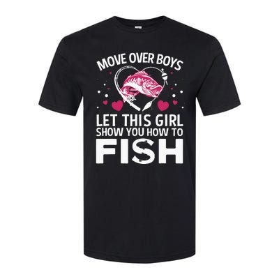 Funny Fishing Art For  Fishing Lover Fisherwoman Softstyle CVC T-Shirt