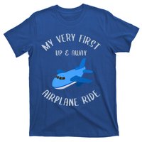 Funny First Airplane Ride Gift Pilot Flyer Gift T-Shirt