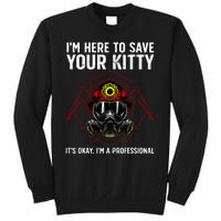 Funny Firefighter Art Fireman Gag Fire Fighter Sweatshirt