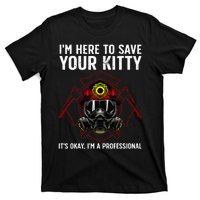 Funny Firefighter Art Fireman Gag Fire Fighter T-Shirt