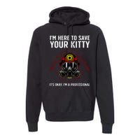 Funny Firefighter Art Fireman Gag Fire Fighter Premium Hoodie