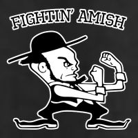 Funny Fighting Amish Adult Drive Performance Visor