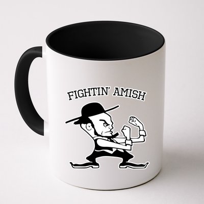 Funny Fighting Amish Mug