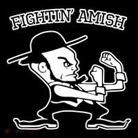 Funny Fighting Amish 16 in Basic Backpack