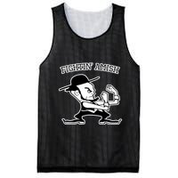 Funny Fighting Amish Mesh Reversible Basketball Jersey Tank