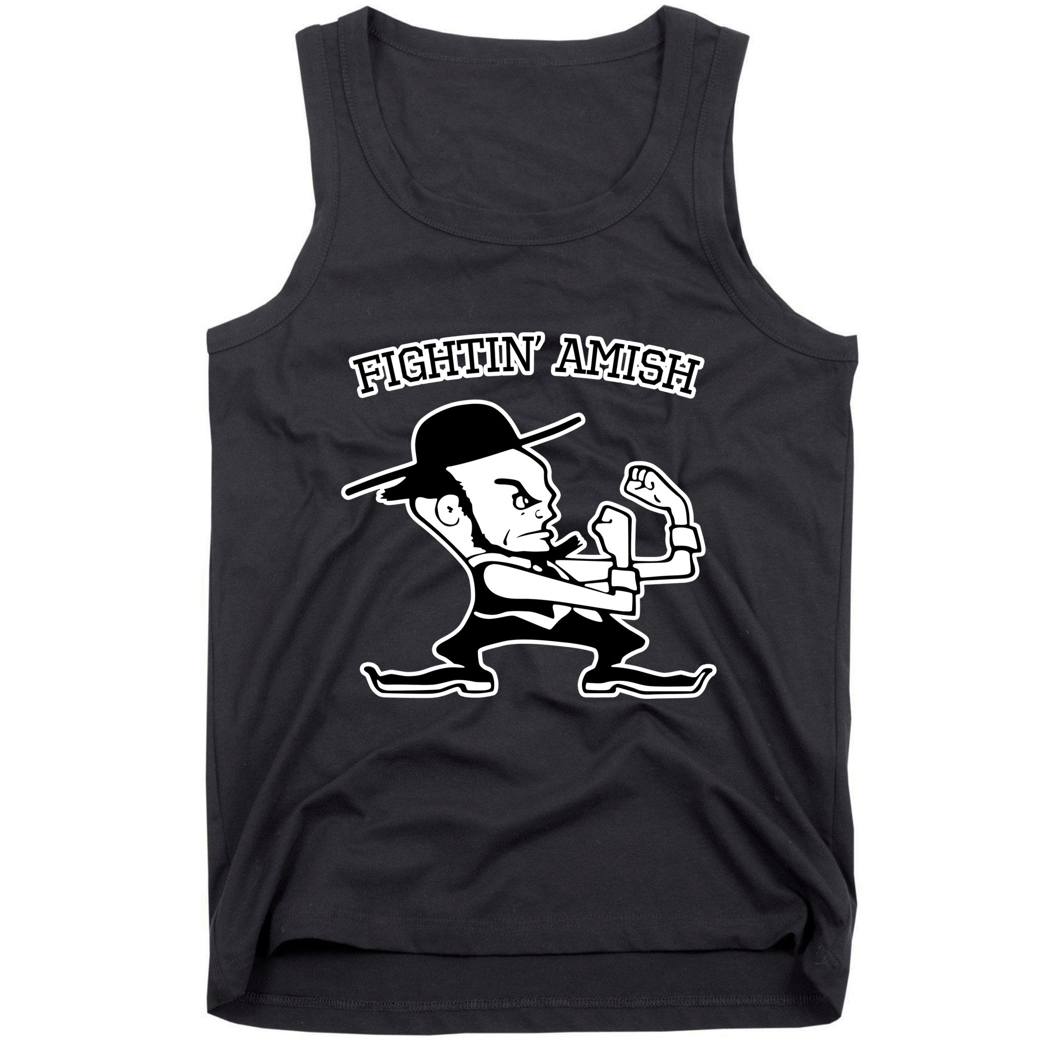 Funny Fighting Amish Tank Top