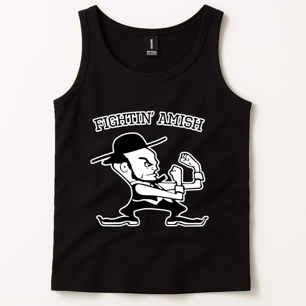 Funny Fighting Amish Tank Top