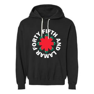 Forty Fifth And Lamar Garment-Dyed Fleece Hoodie